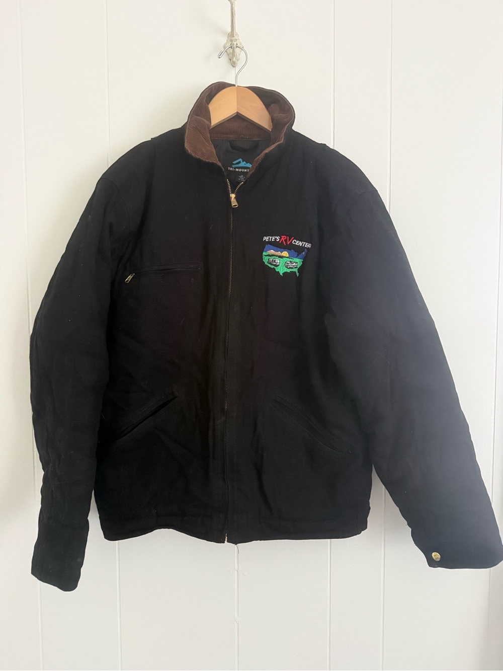 Men's Black Work Jacket